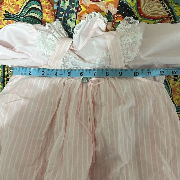 Vintage Bryan Pink Lace Dress Set - Picture 8 of 9